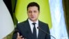 Presidente da Ucrânia, Volodymyr Zelenskyy, em conferência de imprensa, 22 Fevereiro 2022