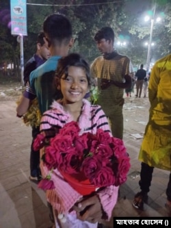 জিনিয়া। (ছবি- মাহতাব হোসেন)