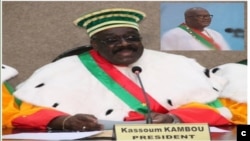 Le président du Conseil constitutionnel du Burkina Faso, Kassoum Kambou.