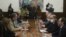 Predsjednik Srbije sa ambasadorima Quinte i šefom delegacije EU u Srbiji (foto Fonet)