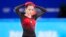 Kamila Valieva, 15, dari Komite Olimpiade Rusia, di Olimpiade Musim Dingin 2022, 7 Februari 2022, di Beijing. (Foto: AP)