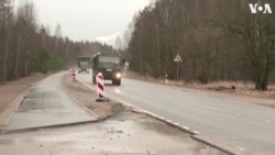 Hundreds of German Soldiers, Military Vehicles Arrive at Lithuanian NATO Base 