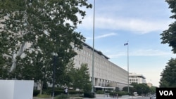 资料照片：位于华盛顿的美国国务院主楼(2026年6月17日)
