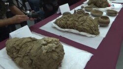 Պերուացի հնագետները ներկայացնում են 20 մումիաների մասունքները