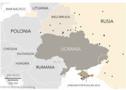 Mapa: ¿Dónde se encuentran las tropas rusas que rodean a Ucrania?