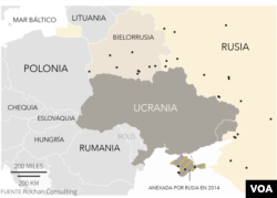 Mapa: ¿Dónde se encuentran las tropas rusas que rodean a Ucrania?