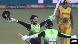 شاہین شاہ آفریدی نے میچ کو ڈرا تو کیا لیکن سپر اوور میں لاہور کی ٹیم کو شکست کا سامنا کرنا پڑا۔
