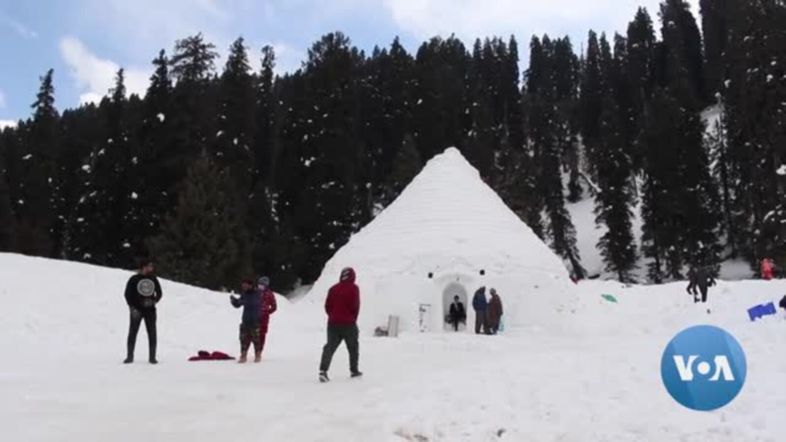 Igloo Cafe in Kashmir