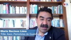 Mario Recinos Lima, presidente de la Junta Directiva de la Asociación de Periodistas de Guatemala 