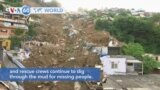 VOA60 World - Deaths in Brazil Landslides Rise to 94