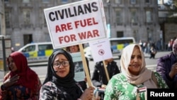 Мітинг проти війни у Судані, Лондон, 19 квітня 2023 р. REUTERS/Henry Nicholls