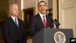 President Barack Obama and Vice President Joe Biden, 21 Mar 2010