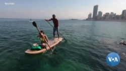 Floating on Cigarette Butts to Clean Beirut's Shores