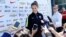 U.S. midfielder Carli Lloyd speaks to reporters before a training session for the round of eight in the FIFA 2015 women's World Cup soccer tournament at Algonquin College in Ottawa, Ontario, June 24, 2015.