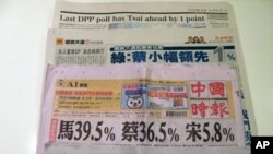 台灣報紙充斥民調報道