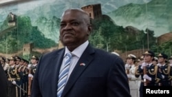 Mokgweetsi Masisi, président du Botswana.