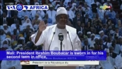 VOA60 Africa - Mali President Keita Sworn in to Second 5-Year Term