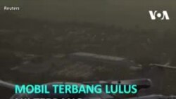 Mobil Terbang Lulus Uji Terbang Dalam Kota