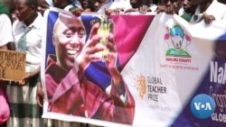 Global Teacher Prize Winner Gets Heroic Welcome Home in Kenya