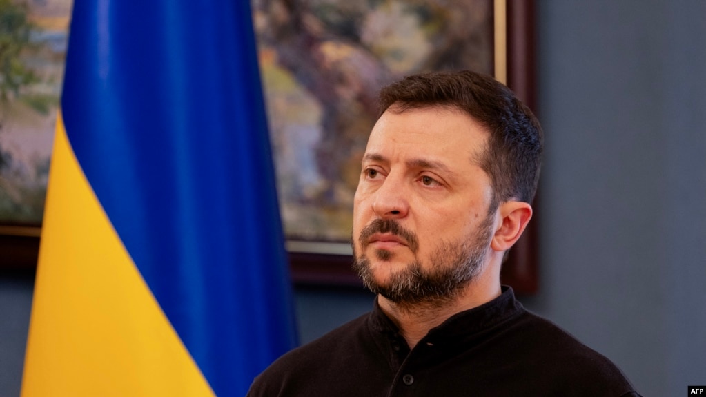 Tổng thống Ukraine Volodymyr Zelenskyy.