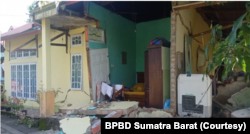 Gempa dirasakan masyarakat di Sumatra Barat pada Jumat (25/2), sebagai ilustrasi. (Foto: Courtesy/BPBD Sumatra Barat)