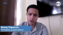 Sonny Figueroa, periodista guatemalteco sobre agresiones a la prensa