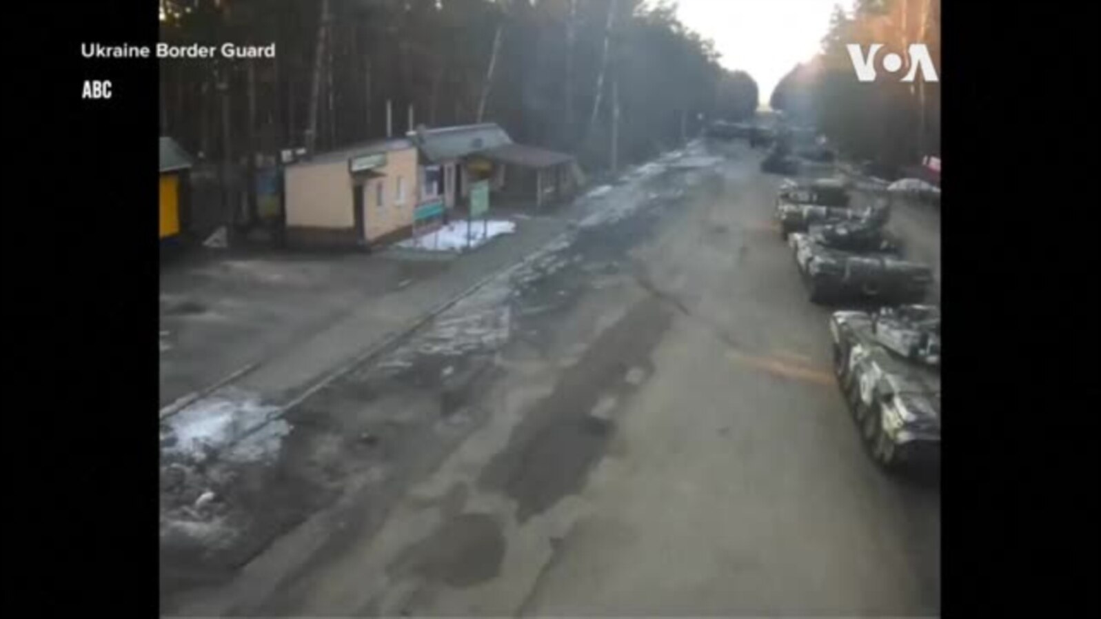 Tenkovi na tromeđi Ukrajine, Rusije i Belorusije