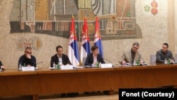 Sednica Vlade Srbije kojoj je prisustvovao i predsednik (Fonet)