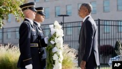 Obama guardó un minuto de silencio en la Casa Blanca, antes de su discurso.