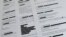 Lois Lerner emails obtained from the House Ways and Means Committee are displayed in Washington, Wednesday, July 30, 2014. 
