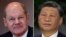 资料图：德国总理奥拉夫·朔尔茨（Olaf Scholz）与中国国家主席习近平2024年4月16日在北京会面。