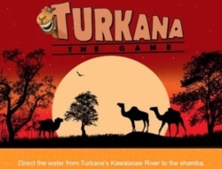 "Turkana," a video game by Usiku Games, allows players to direct water from Kawalasee River to a farm.