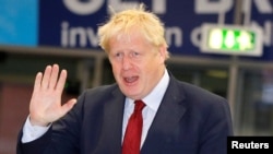 Britain's Prime Minister Boris Johnson