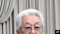 장웅 북한 국제올림픽위원회 위원 (자료사진)