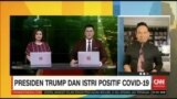 Laporan Langsung VOA untuk CNN: Presiden Trump dan Istri Positif Covid-19