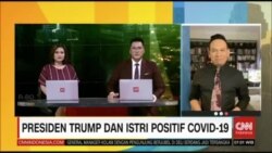 Laporan Langsung VOA untuk CNN: Presiden Trump dan Istri Positif Covid-19