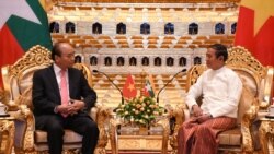ဗီယက်နမ်သမ္မတ မြန်မာခေါင်းဆောင်တွေနဲ့ ၂ နိုင်ငံရေးဆွေးနွေး