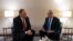 U.S. Secretary of State Michael R. Pompeo meets with Israeli Prime Minister Benjamin Netanyahu in Lisbon, Portugal, Dec. 4, 2019. (Credit: State Department)