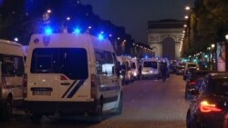 Champs-Élysées, France Scene After Reported Shooting
