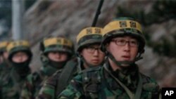 တောင်ကိုရီးယား စစ်ရေးလေ့ကျင့်မှု မြောက်ပိုင်း တုံ့ပြန်မည် မဟုတ်