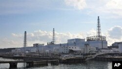 The badly damaged Tokyo Electric Power Co (TEPCO) Number 1 Daiichi nuclear power plant at Okuma town in Fukushima prefecture, March 31, 2011