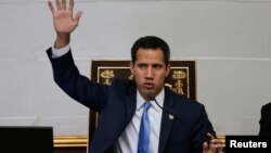 Oposisi Venezuela di parlemen yang dipimpin Juan Guaido terancam perpecahan. .