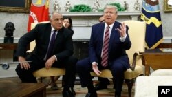 Prezident Tramp Oq uyda Bolgariya Bosh vaziri Boyko Borissov bilan, 25-noyabr, 2019 