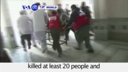 VOA60 World PM - Gunmen Kill at Least 20 at University in NW Pakistan