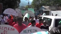 Ayiti: Lapolis dispèse Mach Antit-Koripsyon Kolektif 4 Desanm nan