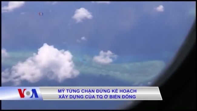Mỹ từng chặn đứng kế hoạch xây dựng của TQ ở Biển Đông