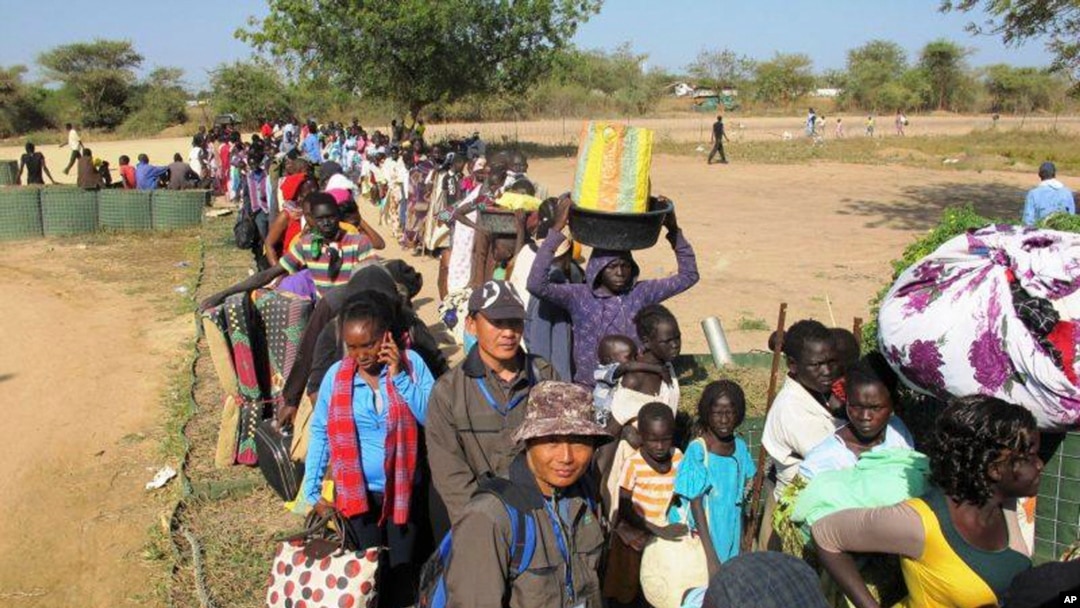 InAbasivile bariko bahunga ingwano muri Sudani yo mu bumanuko