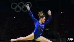 La Britannique Amy Tinkler lors des JO de Rio, Brésil, le 7 août 2016.