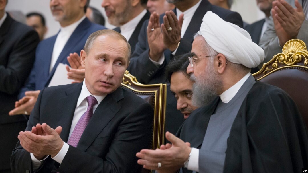Владимир Путин и Хассан Роухани