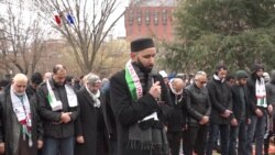 Sholat Jumat di depan Gedung Putih, Aksi Solidaritas bagi Palestina